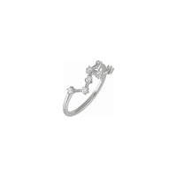 Diamond Leo Constellation Ring white (14K) main - Popular Jewelry - New York