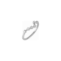 Diamond Pisces Constellation Ring white (14K) main - Popular Jewelry - New York