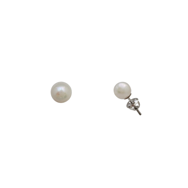 Pearl Stud Earring (14K)