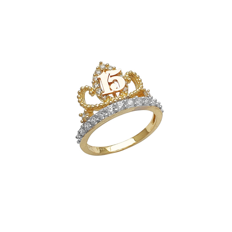 15 Years Quinceañera Ring (14K) Popular Jewelry New York