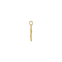 #1 Golf Stick with Ball Pendant (14K)