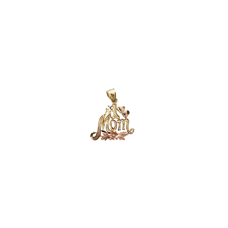 #1 Mom Pendant (14K)