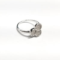 Lucky Charm CZ Ring (Sterling Silver)