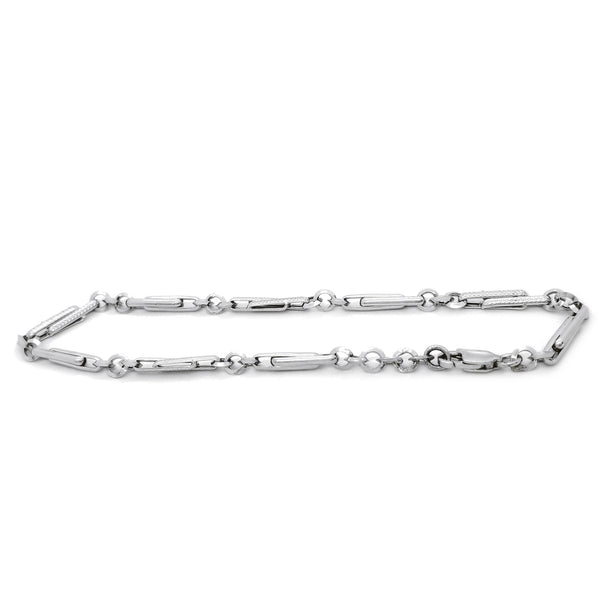 Classic White Gold Bracelet (14K)