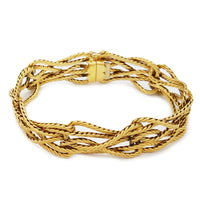 Byzantine Weave Bracelet (18K)