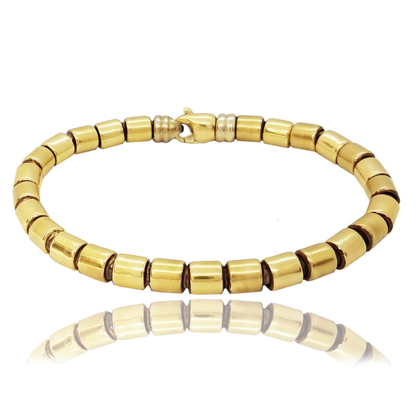 Beads & Bars Bracelet (14K)