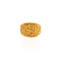 East Asian Mythology Dragon Ring (24K).