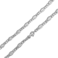 [Moon-Cut] Rice & Bead Chain (14K)