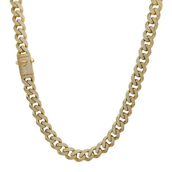 Iced-Out Monaco Chain (14K) Popular Jewelry New York