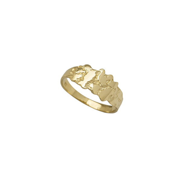 Borderless Nugget Ring (14K)