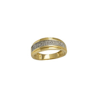 Diamond Micropave Wedding Band's Ring (14K)