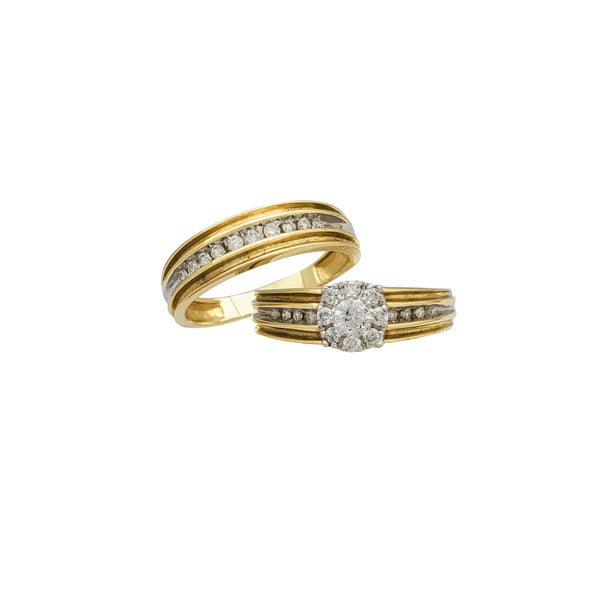 Diamond Two-Piece-Set Engagement Ring (14K)