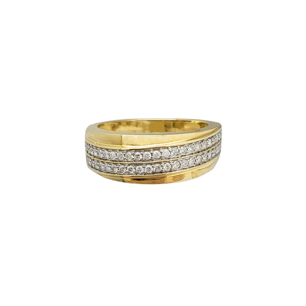 Diamond Wedding Band Ring (14K)