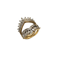 Diamond Cocktail Ring Jacket (14K)