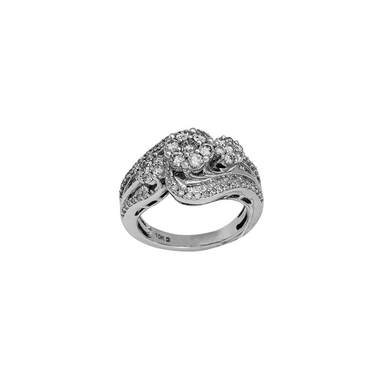 Diamond Pave Engagement Ring (10K)