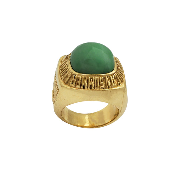 Jade Dominican Summer League Champions Men's Ring (14K)