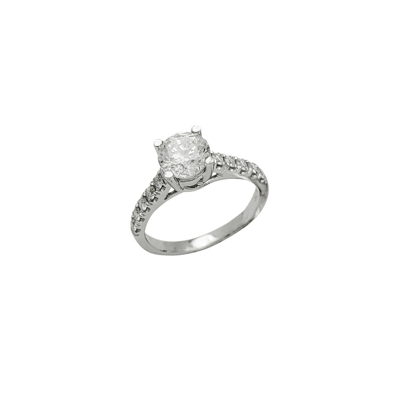 Diamond Engagement Ring (18K)