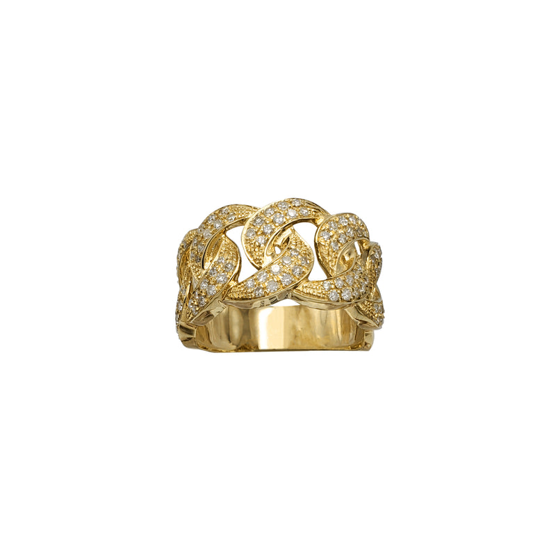 Diamond Cuban Ring (14K)