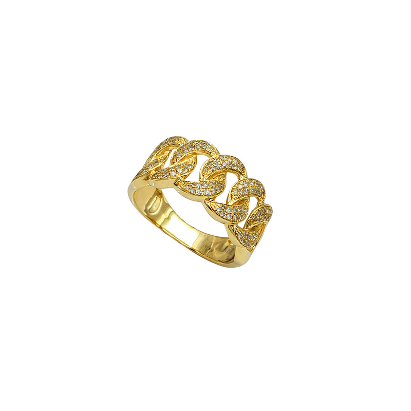 Diamond Cuban Ring (14K)