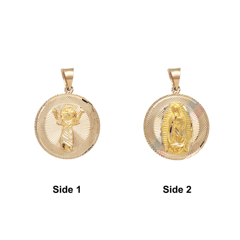 14K Mary and Child shops Pendant