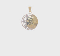 "Love You To The Moon and Back" Pendant (14K) 360 - Popular Jewelry - New York