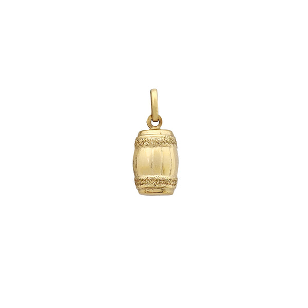 3D Keg Pendant (14K) Popular Jewelry New York