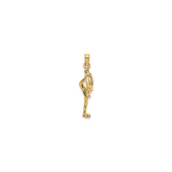 3D Skater Pendant (14K)