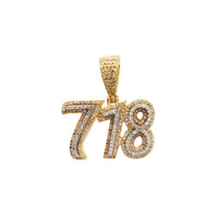 718 Diamond Pendant (14K)