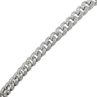 Baguettes Cuban Chain (Silver)