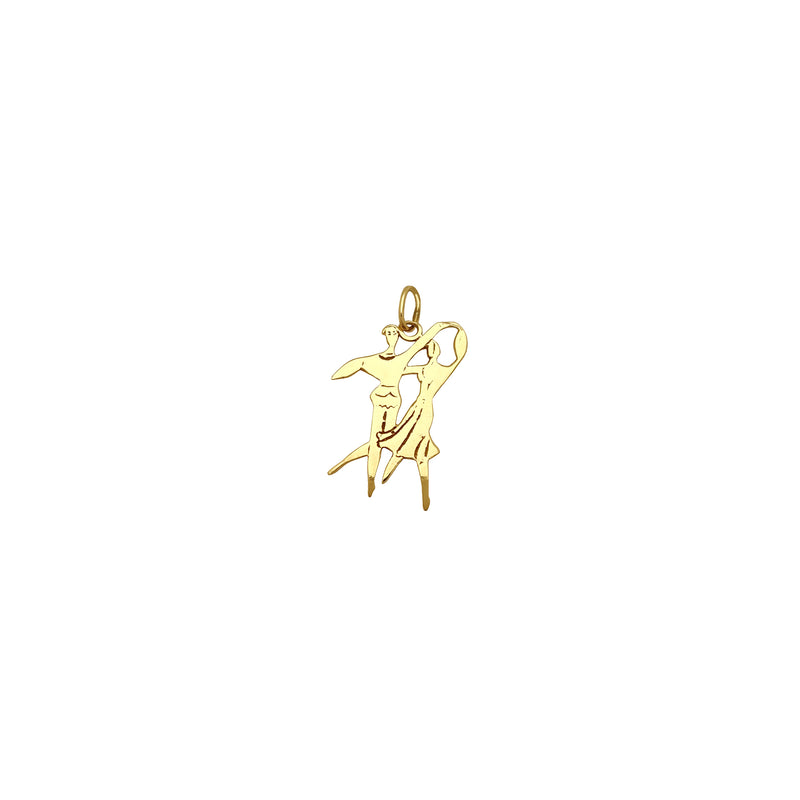 Couple Ballerina Pendant (14K) Popular Jewelry New York