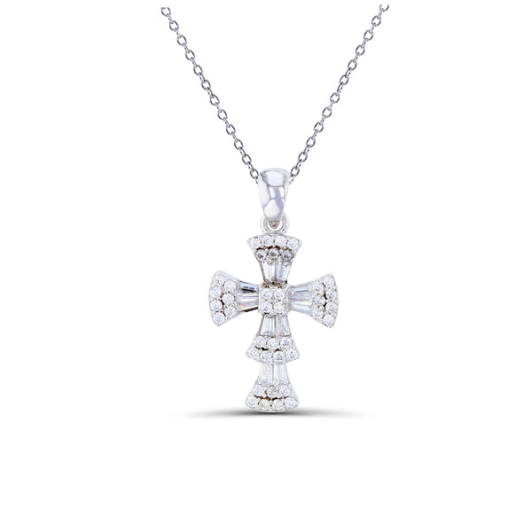 Cross Necklace (Silver)