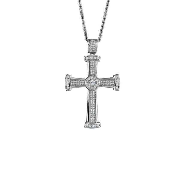 Cross Necklace (Silver)