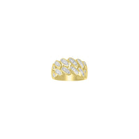 Baguette Diamond Cuban Ring (14K)