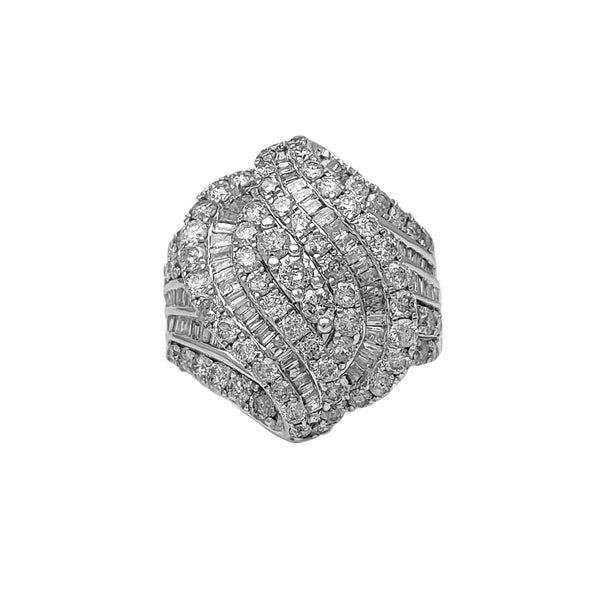 Diamond Cocktail Lady Ring (10K) Popular Jewelry New York