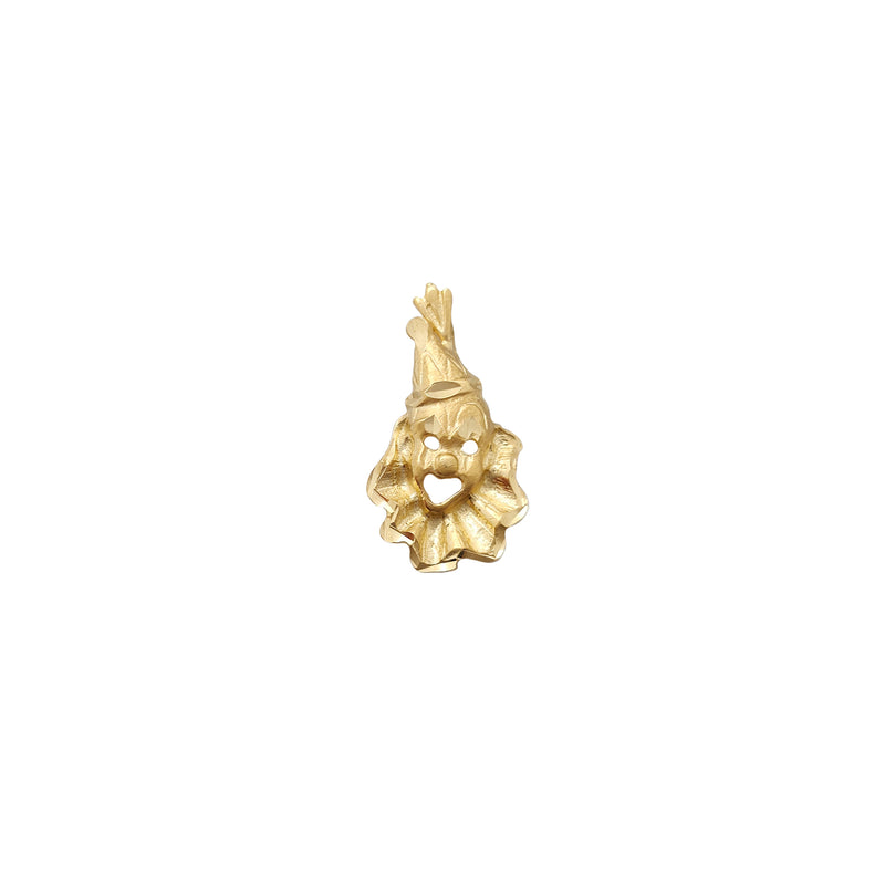 Diamond Cuts Clown Pendant (14K) Popular Jewelry New York