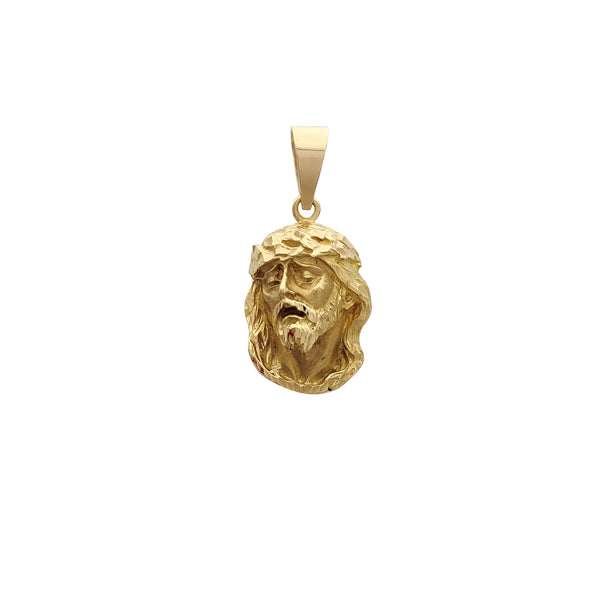 Diamond Cuts Jesus Head Pendant (14K) Popular Jewelry New York