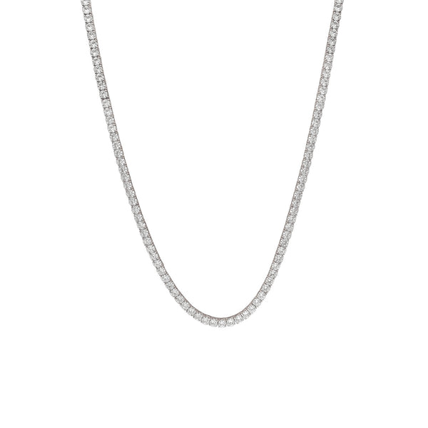 Diamond Tennis Necklace (14K)