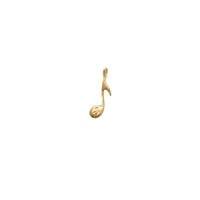 Eight Music Note Diamond Cut Pendant (14K) Popular Jewelry New York