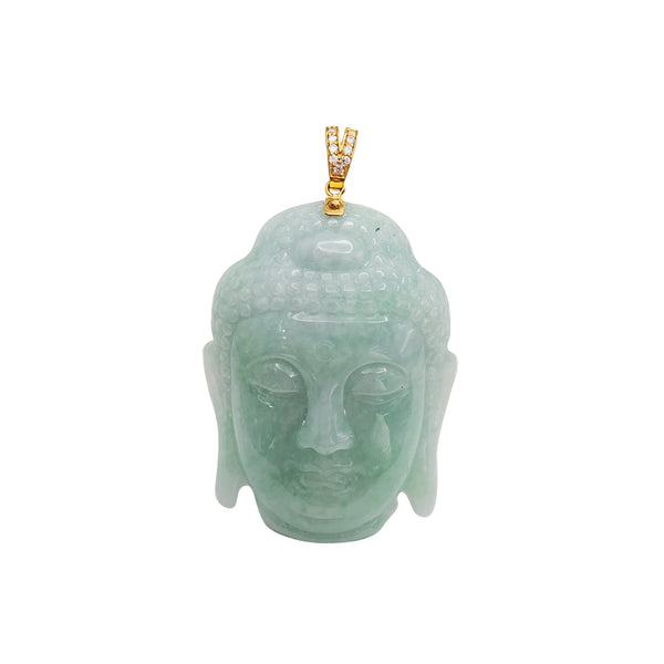 Diamond Buddha Pendant (14K)