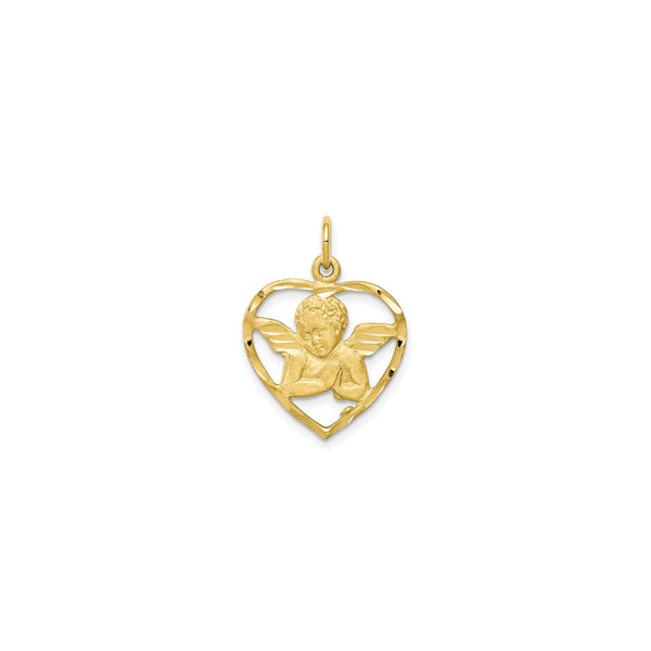 Heart Angel Pendant (10K)