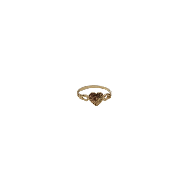 Heart Design Baby's Ring (14K)