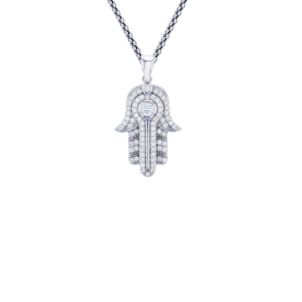 Hamsa necklace (Silver)