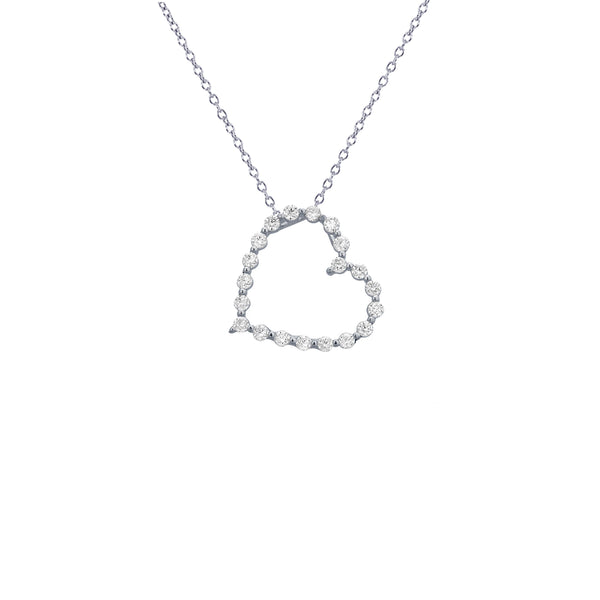 Heart Necklace (Silver)