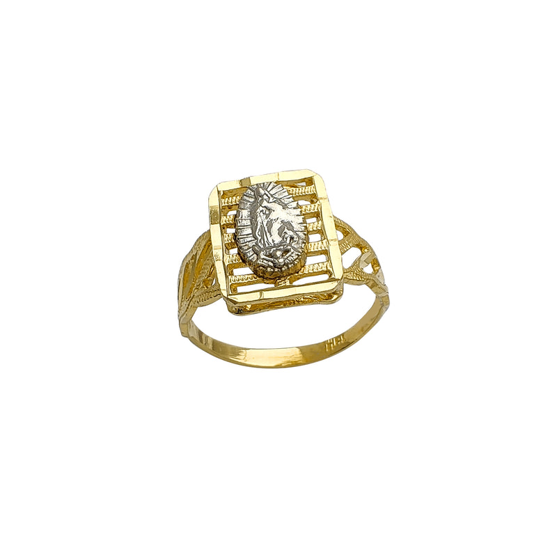 Diamond Cuts Virgin Mary Ring (14K) Popular Jewelry New York