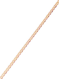 Flat-Link Rose Mariner Chain (14K)