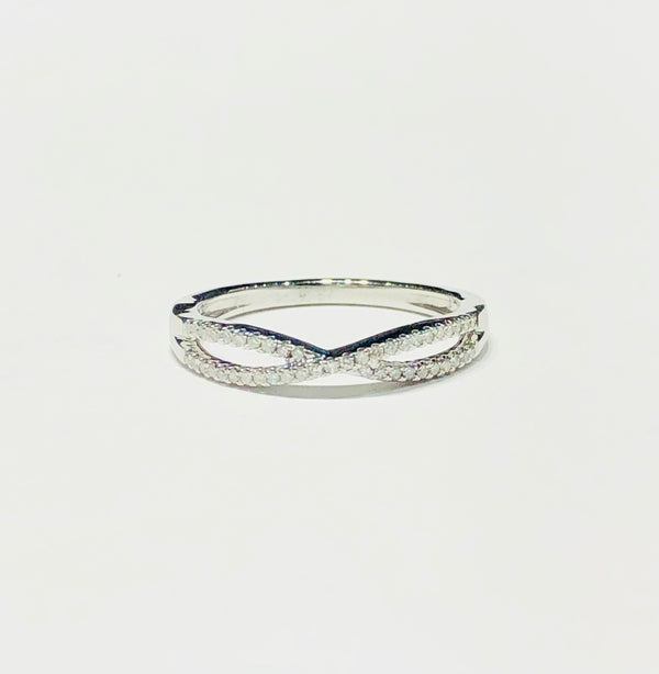 Infinity Diamond Ring (14K)