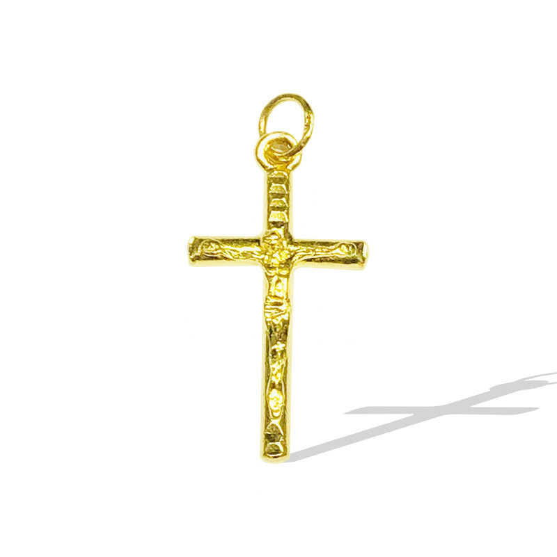 Crucifix Cross Pendant (24K)