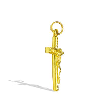 Crucifix Cross Pendant (24K)