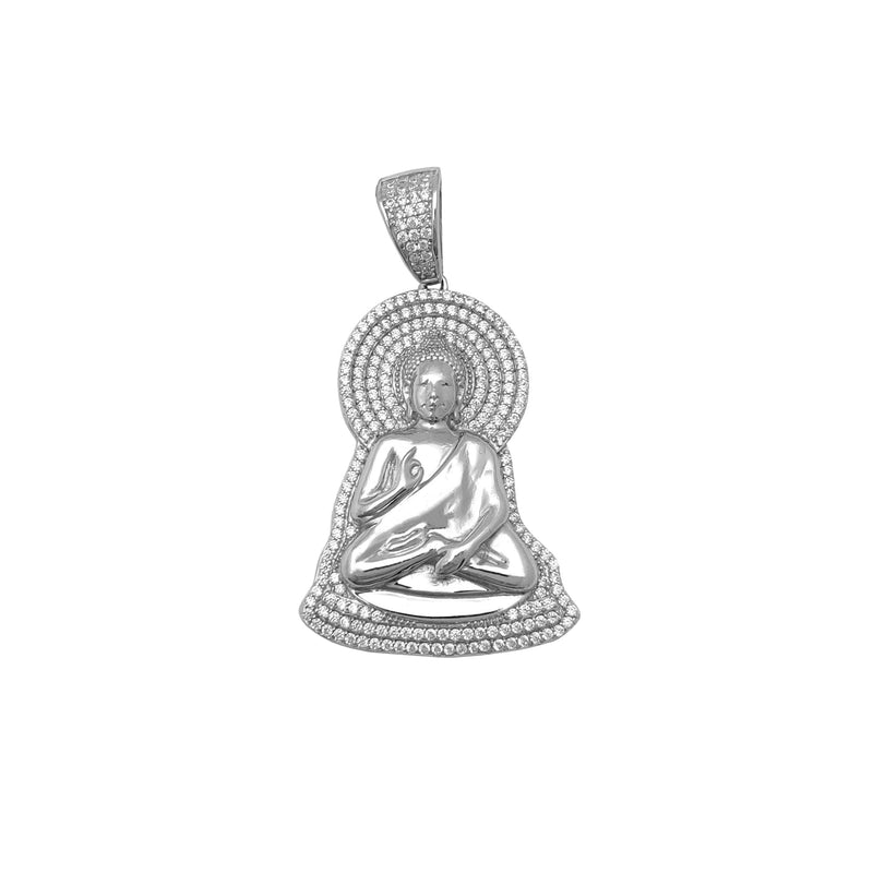 Iced out buddha deals pendant