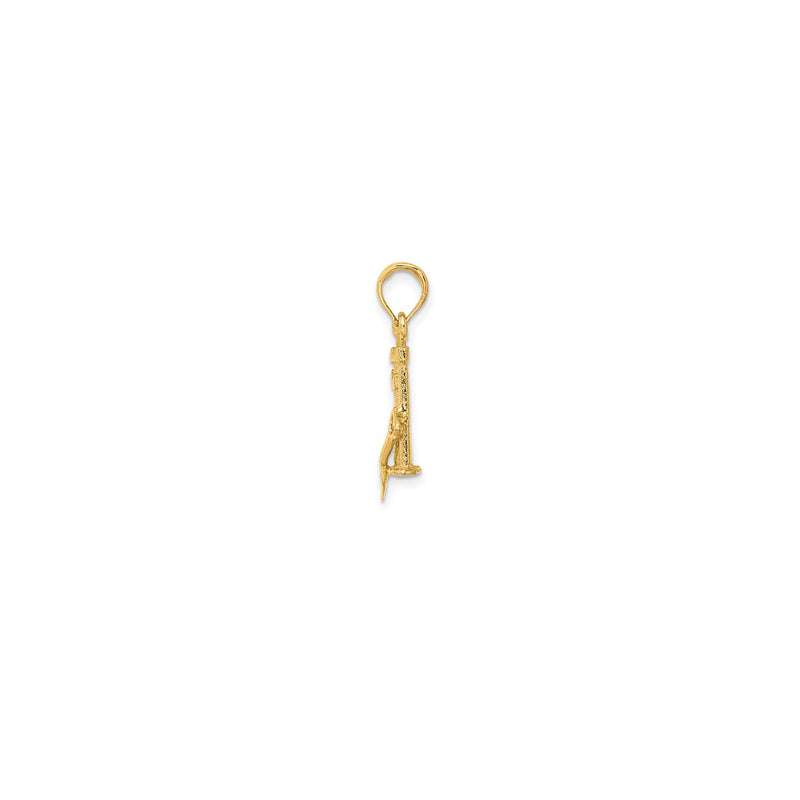 3-D Sand Castle & Shovel Charm (14K)